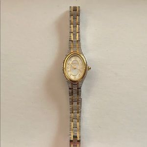 Elgin Silver and Gold Watch